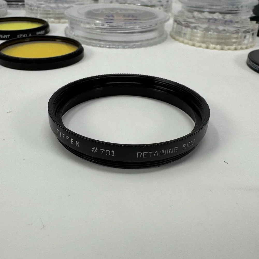 Lot of Camera‎ Lens Filters Tiffen Hoya Vivitar Colors w/Cases